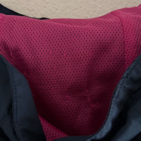 Columbia Omni-Shield Jacket Womens 2X Pink Blue Hooded *flaws - Picture 14 of 14